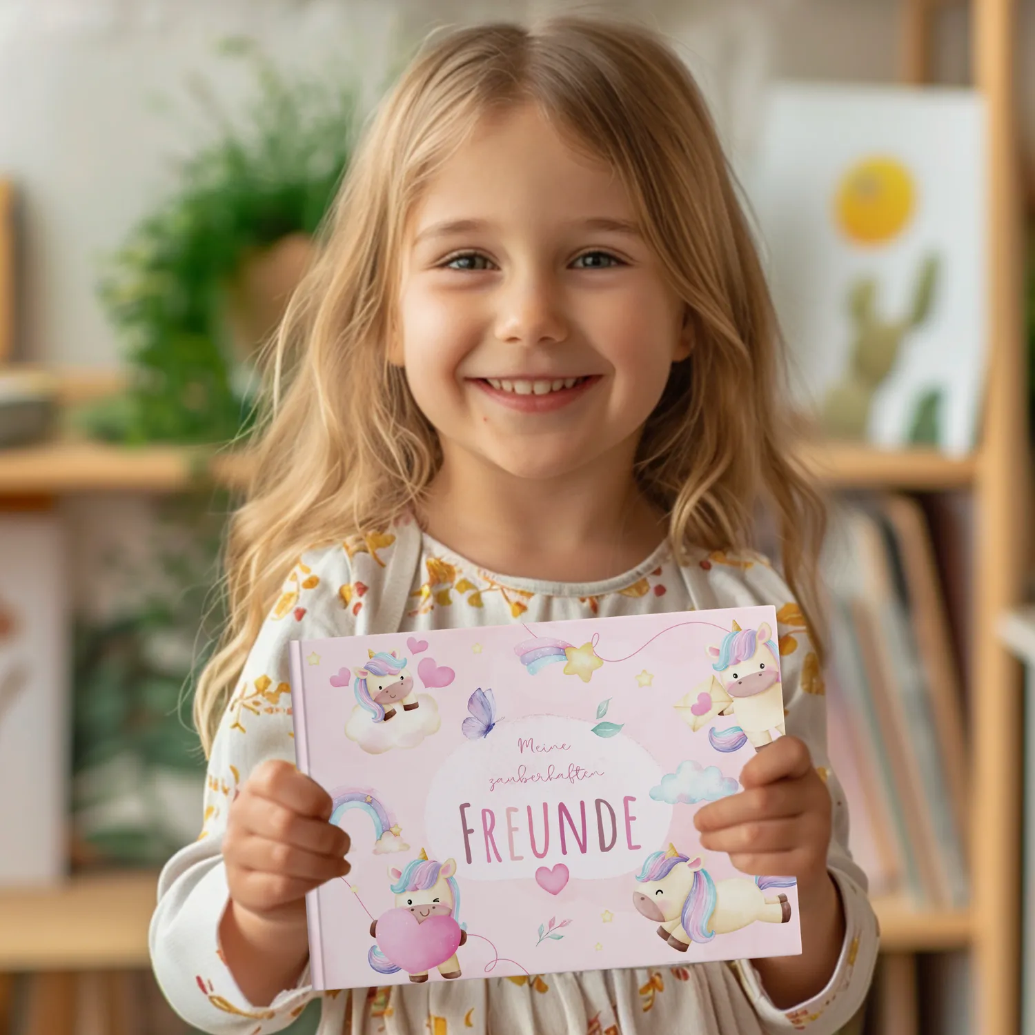 MeinBaby123 Freundebuch Kinder Einhörner Hardcover 26