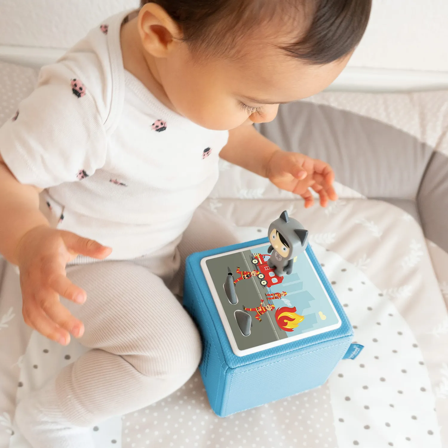 MeinBaby123 Feuerwehr rot Toniebox Schutzfolie Auto