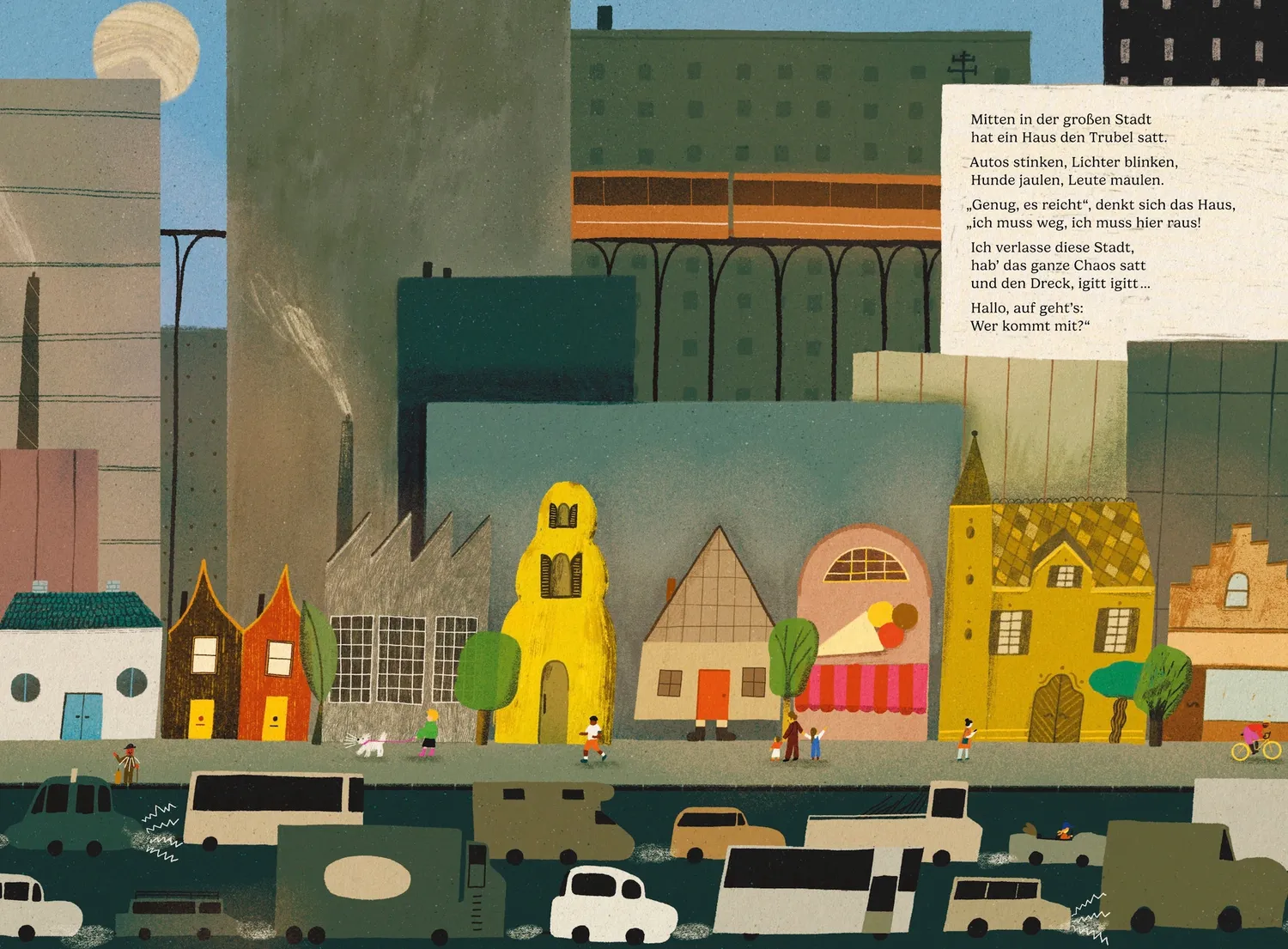 Kleine Gestalten Das Haus zieht aus Kinderbuch gebunden
