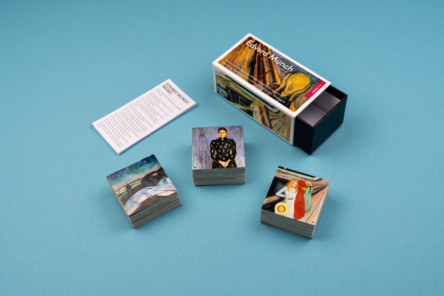 Seemann Henschel Edvard Munch Memo Memoryspiel 36 Karten Expressionismus