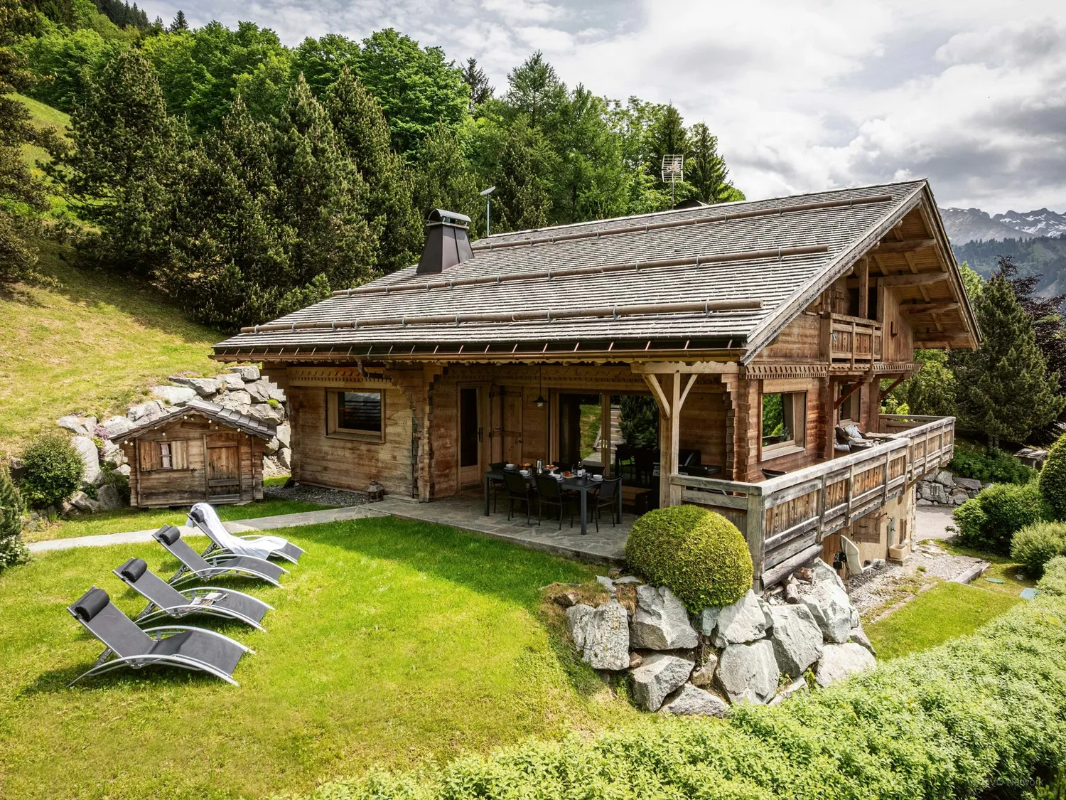 Gestalten Living in Style Mountain Chalets Bildband Deutsche Ausgabe
