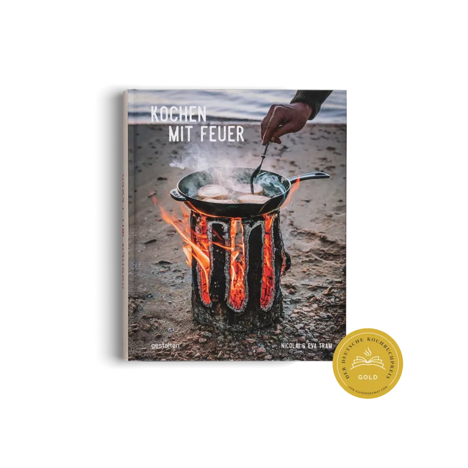 Gestalten Kochen mit Feuer Kochbuch Outdoor-Feuerküche