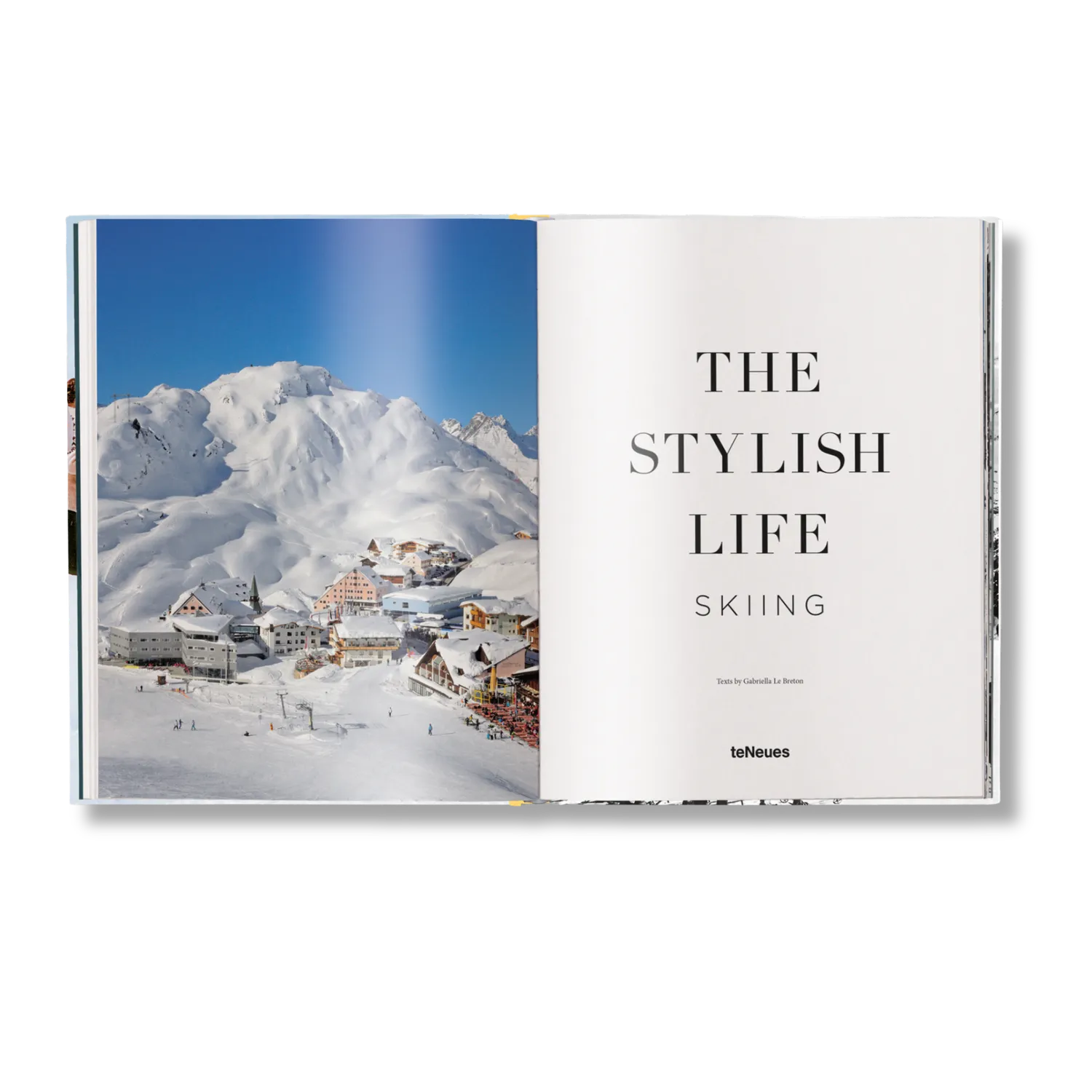 teNeues The Stylish Life Skiing Bildband englisch Ski