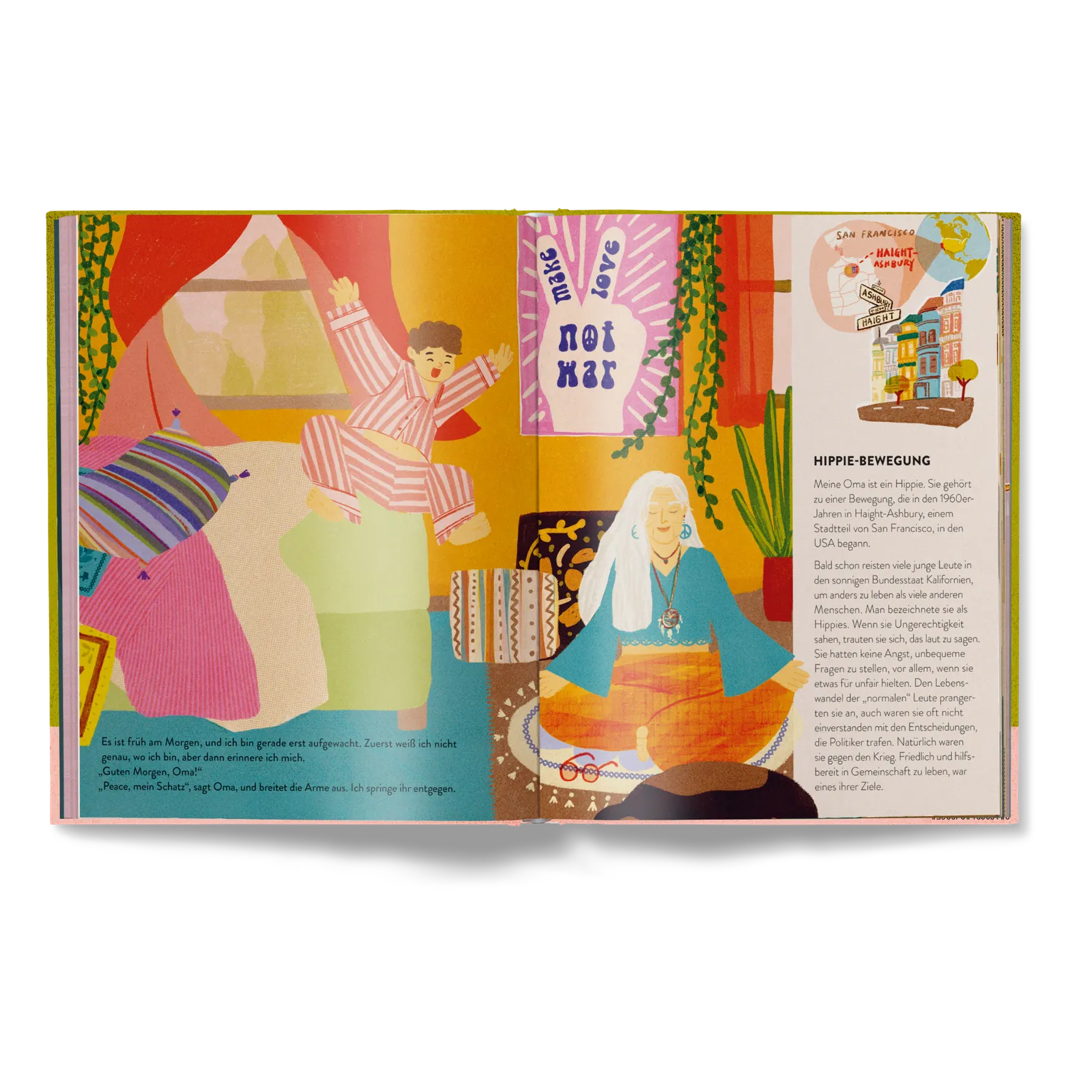 Kleine Gestalten Oma ist ein Hippie Kinderbuch ab 5