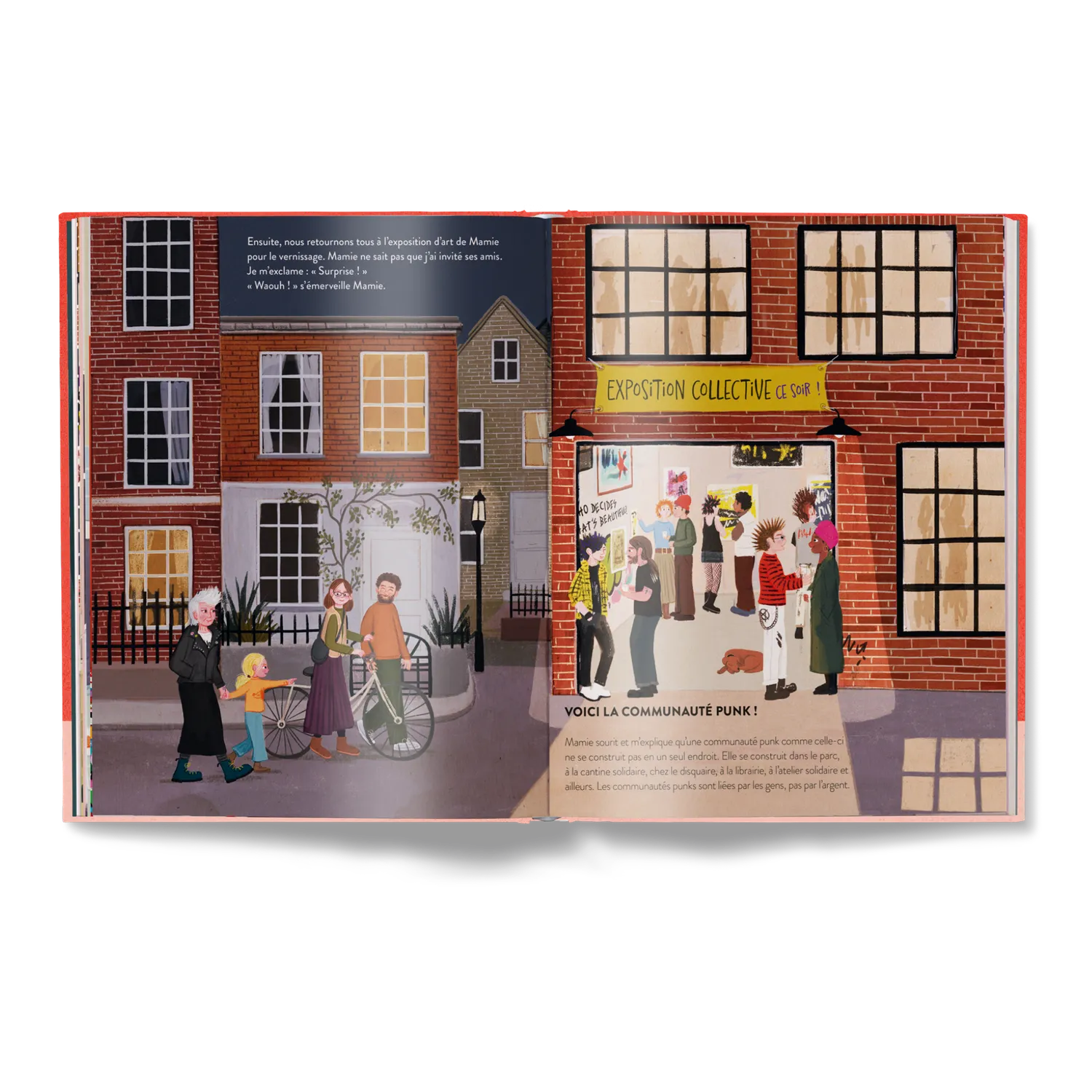 Little Gestalten Ma mamie est une punk Kinderbuch