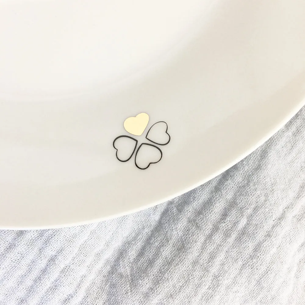 MINTKIND Opa Porzellanteller mit Echtgold-Druck