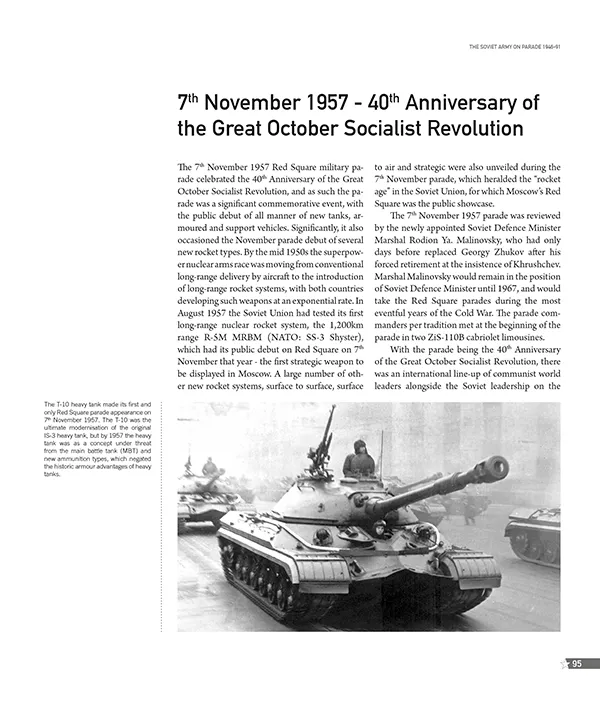 Canfora Publishing The Soviet Army on Parade 1946-1991 Bildband