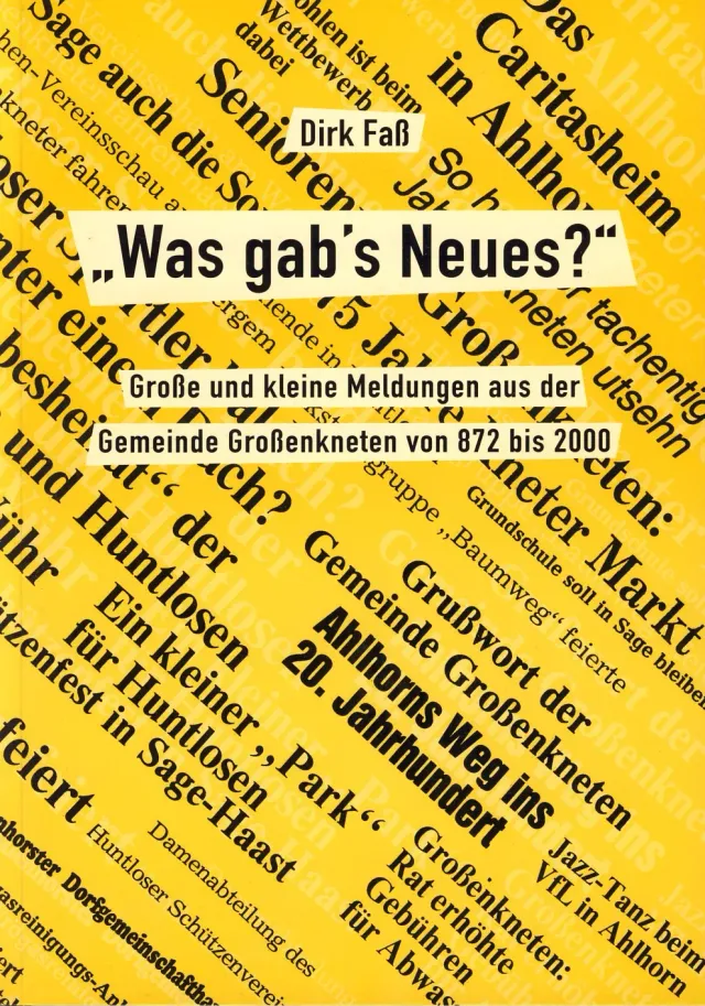 Isensee Verlag Was gab’s Neues? Buch Chronik Großenkneten