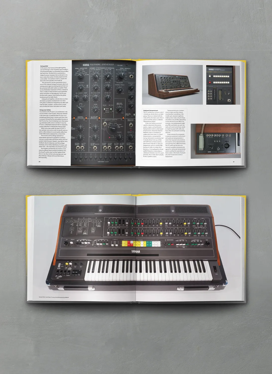 Bjooks Synth Gems 1 Bildband gebunden Vintage-Synthesizer