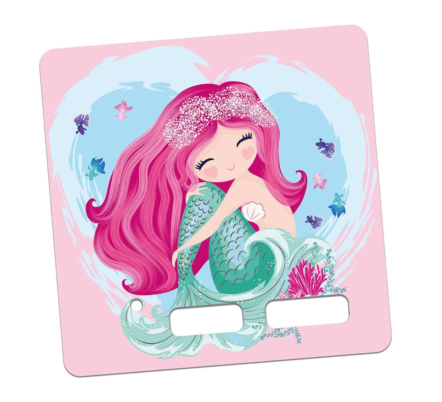 MeinBaby123 Toniebox Schutzfolie Meerjungfrau Herz Sticker