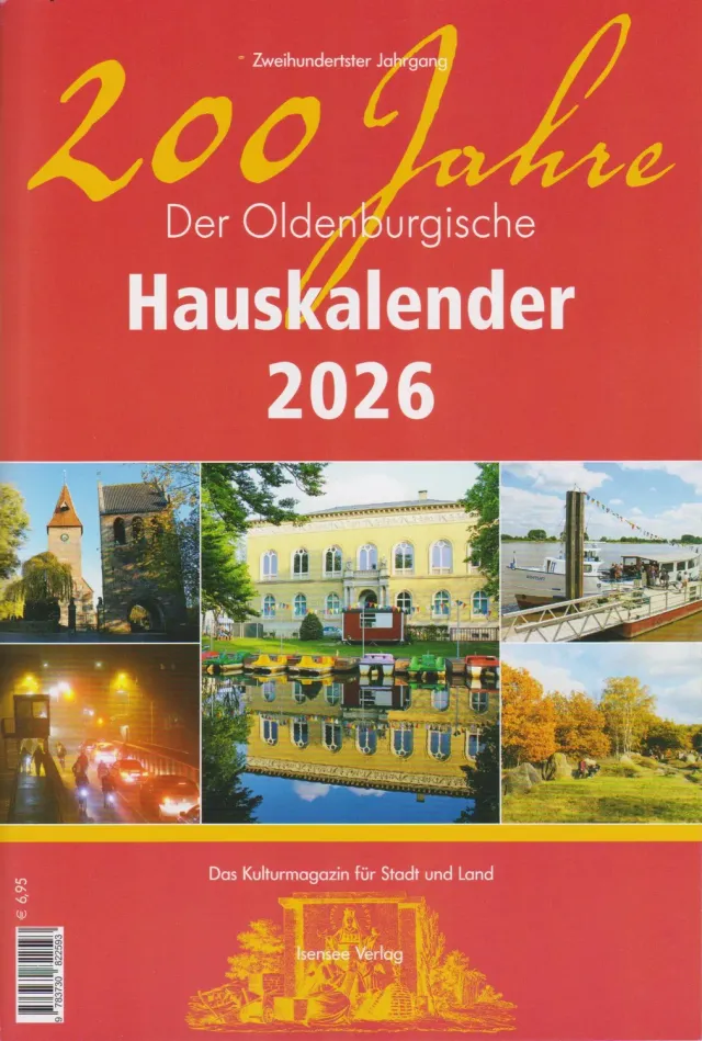 Isensee Der Oldenburgische Hauskalender 2026 Kalender Jubiläum