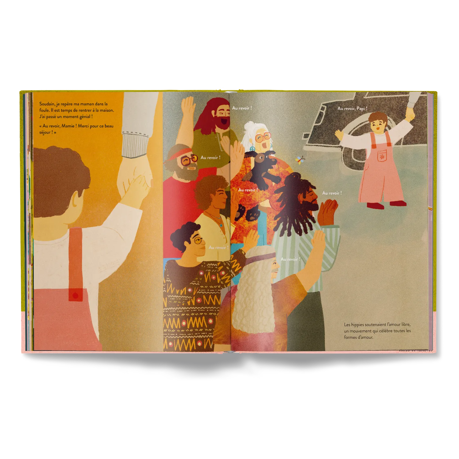 Little Gestalten Ma mamie est une hippie Bilderbuch