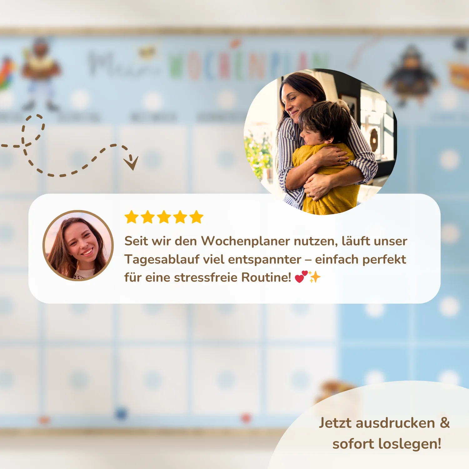 MeinBaby123 Wochenplan Kinder Piraten Montessori PDF Ausdruck