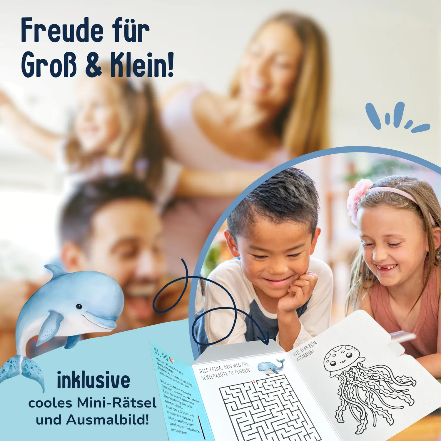MeinBaby123 Unterwasserwelt Kinder-Tattoos 110er hautfreundlich
