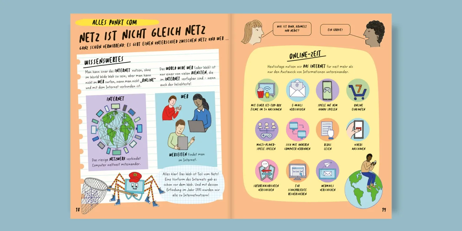 Seemann Henschel Das Internet Kinder-Sachbuch ab 8 Jahren