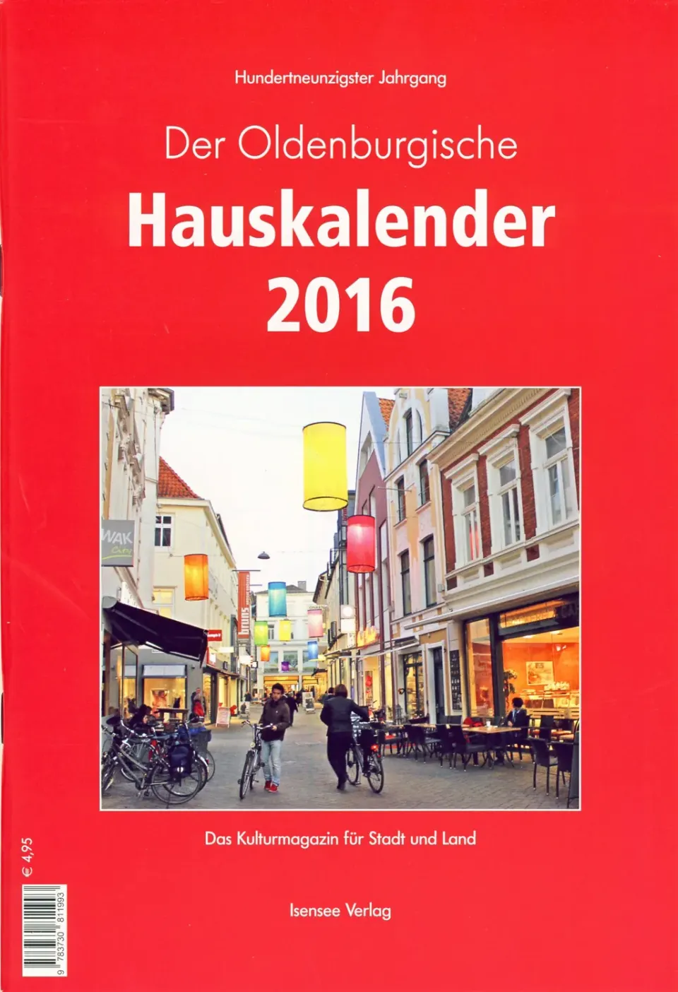 Isensee Nordwest Oldenburgischer Hauskalender 2016 Kalender