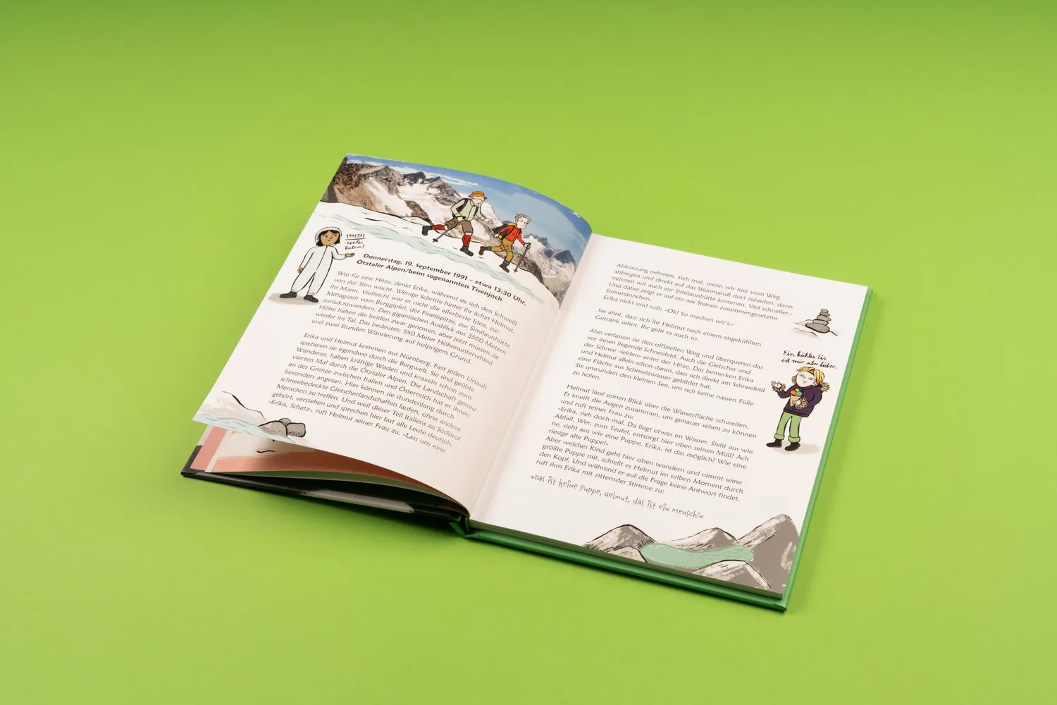 Seemann Henschel Cool tätowierte Jäger Kinderbuch Ötzi