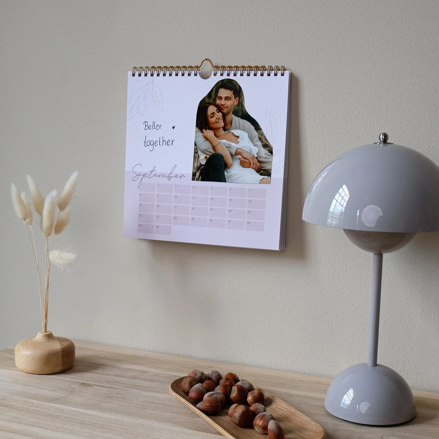 MINTKIND kind of hazel Fotokalender Kalender 21x21 ohne Jahr