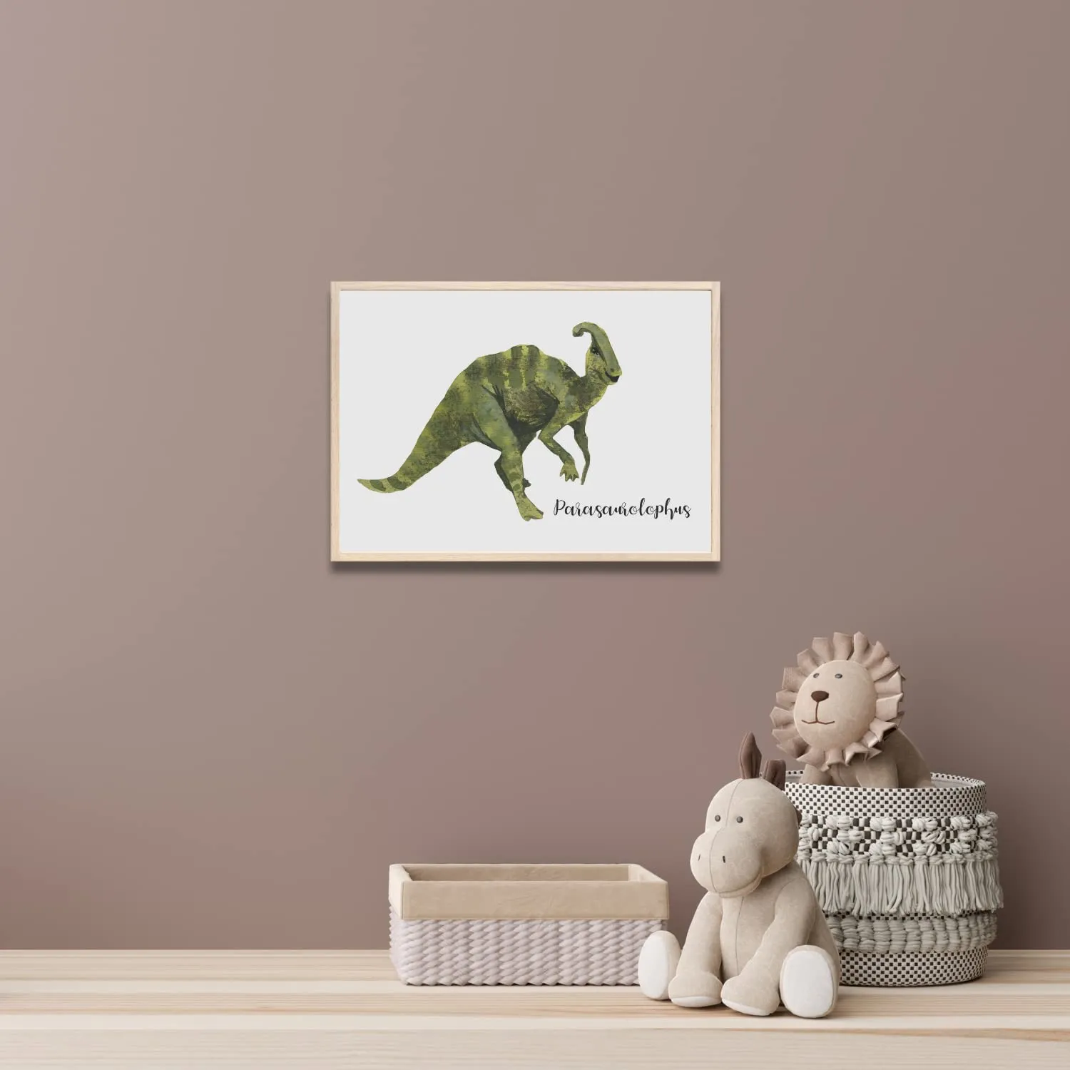 MeinBaby123 Dino Kinderzimmerposter 8er Set A4 A5 A6 300g