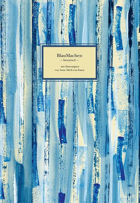 Isensee Literatur BlauMachen Buch Anthologie Blau