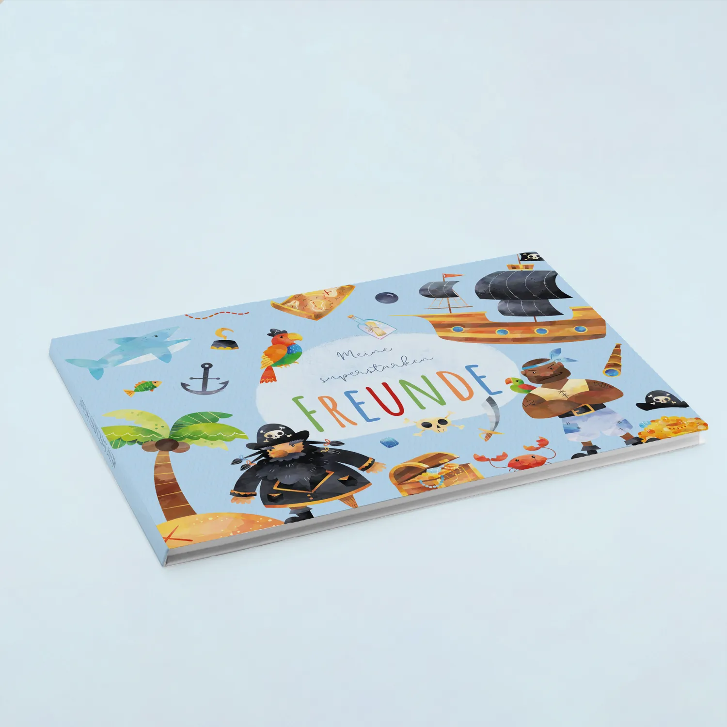 MeinBaby123 Freundebuch Piraten Hardcover 26 Freunde