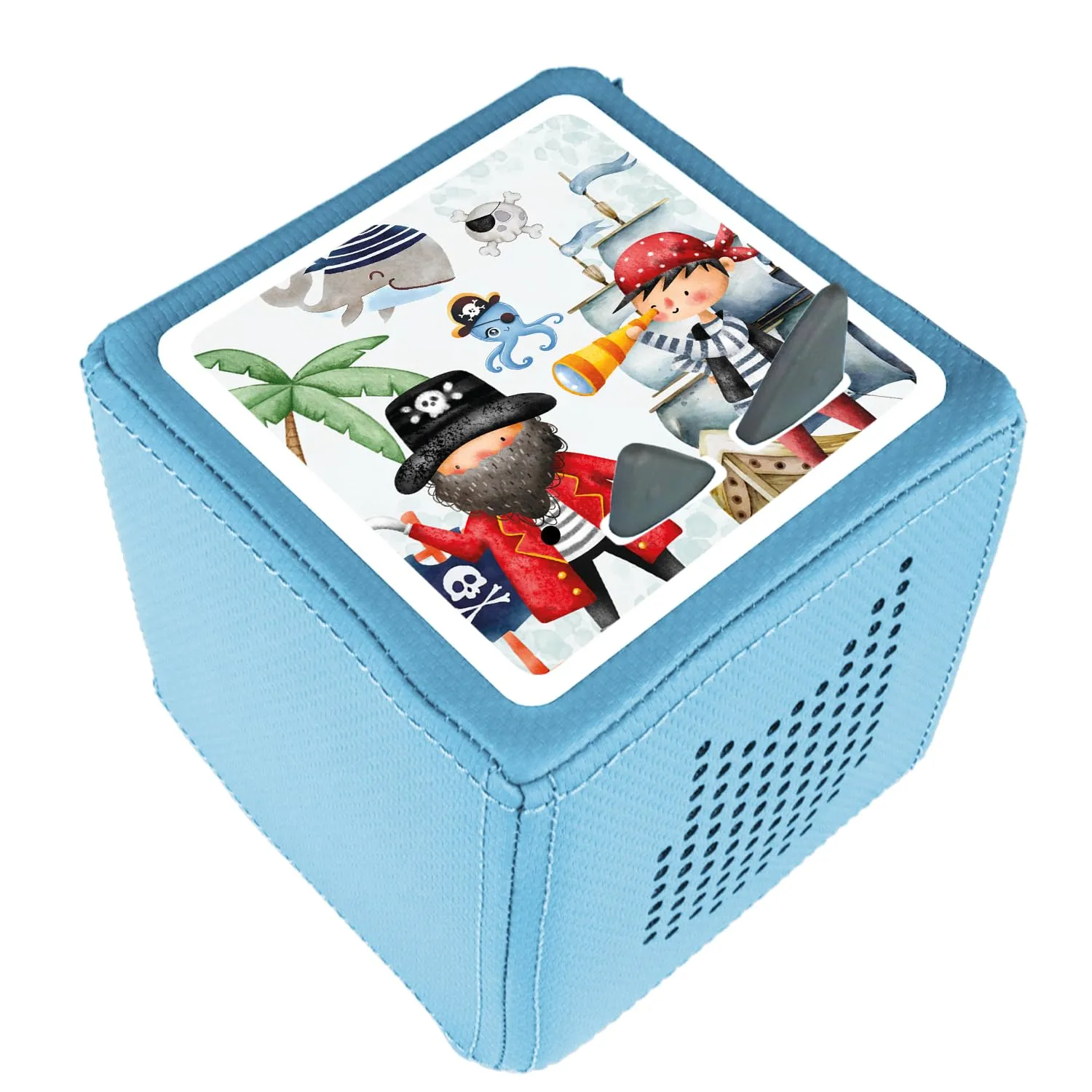 MeinBaby123 Toniebox Pirat Schutzfolie Sticker selbstklebend