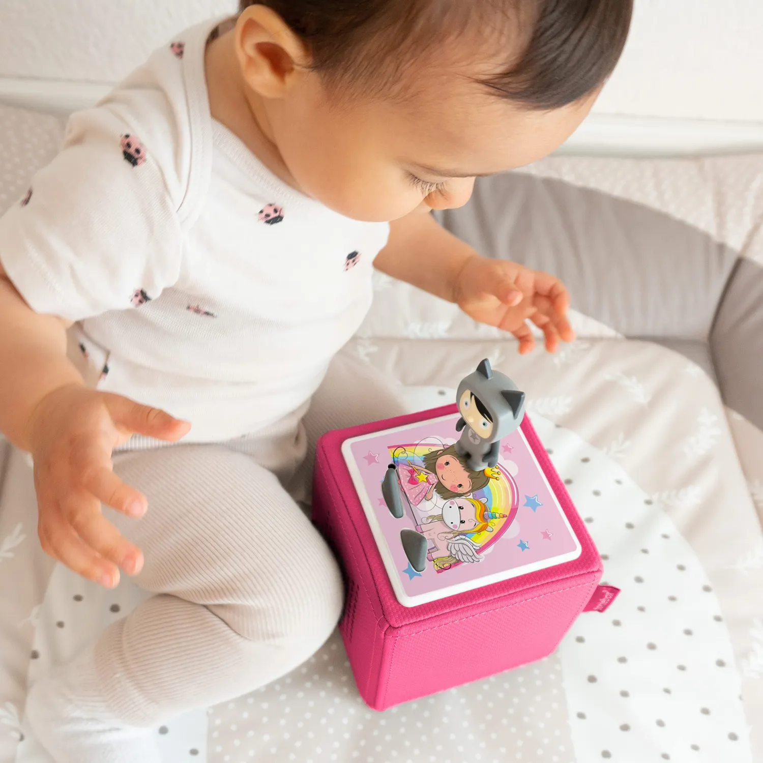 MeinBaby123 Kleine Fee Einhorn Toniebox Schutzfolie wasserfest