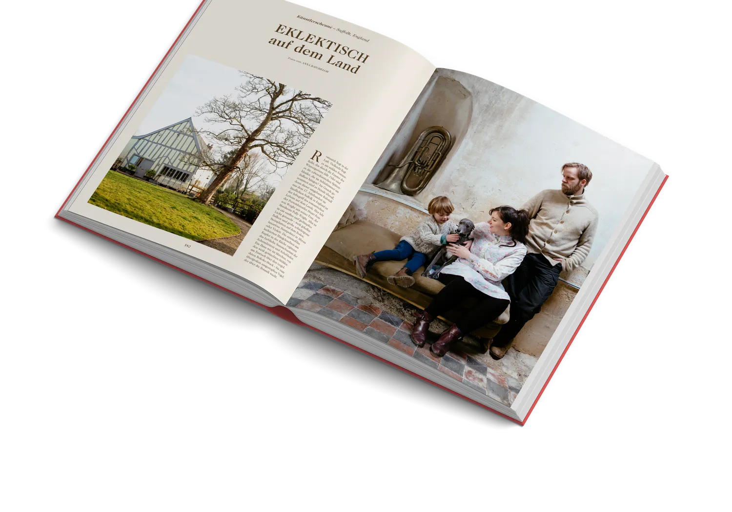 Gestalten Schmucke Stube Buch Landhausstil Interior deutsch