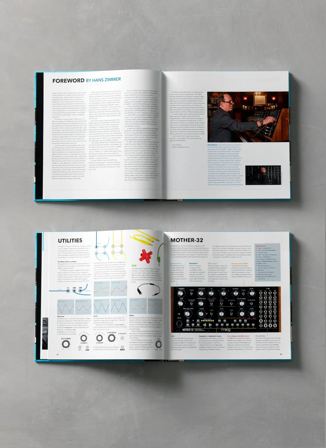 Bjooks Patch & Tweak with Moog Buch Hardcover Synthesizer