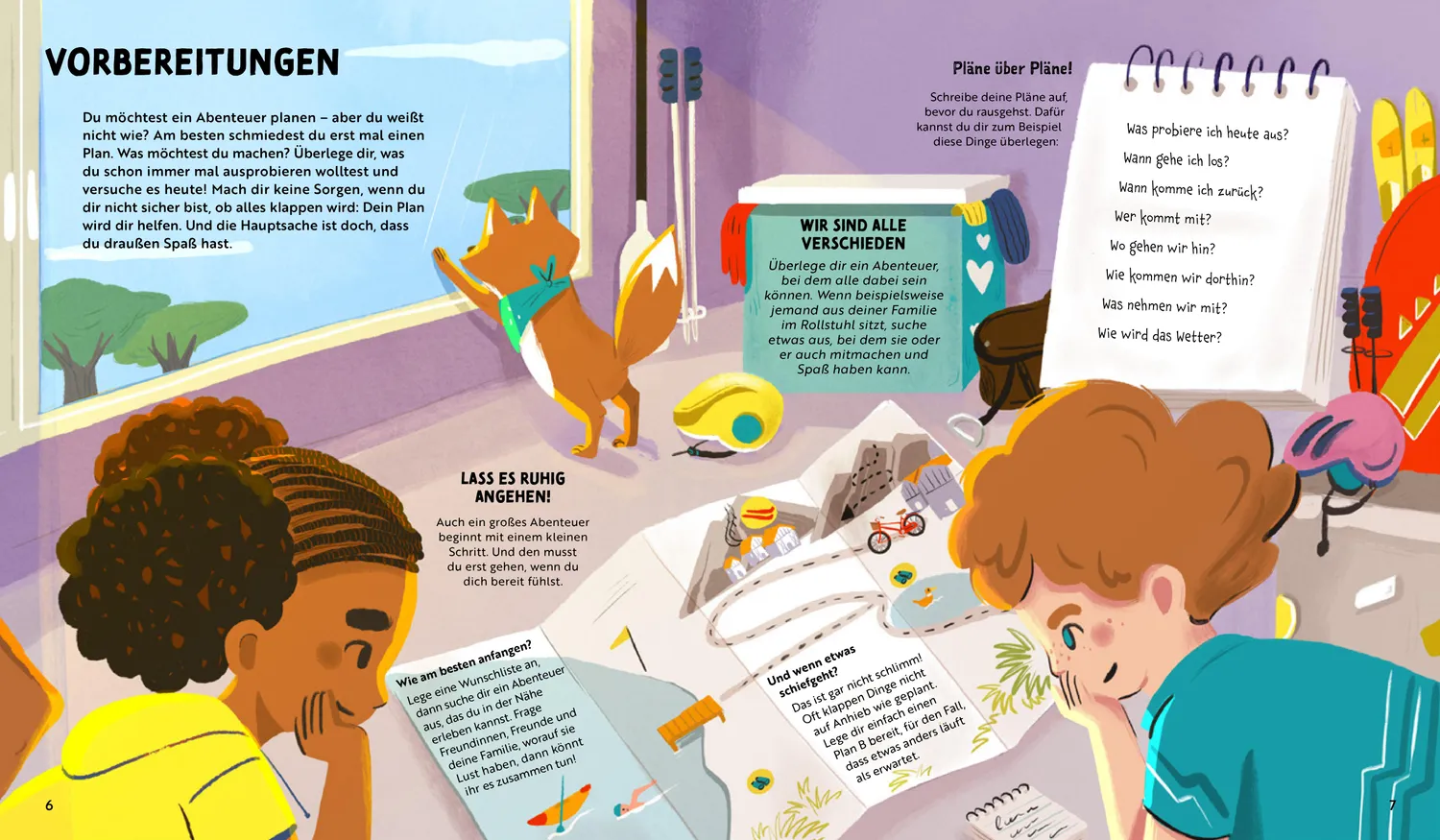 Gestalten Kleine Outdoor-Abenteuer Kinderbuch Natur