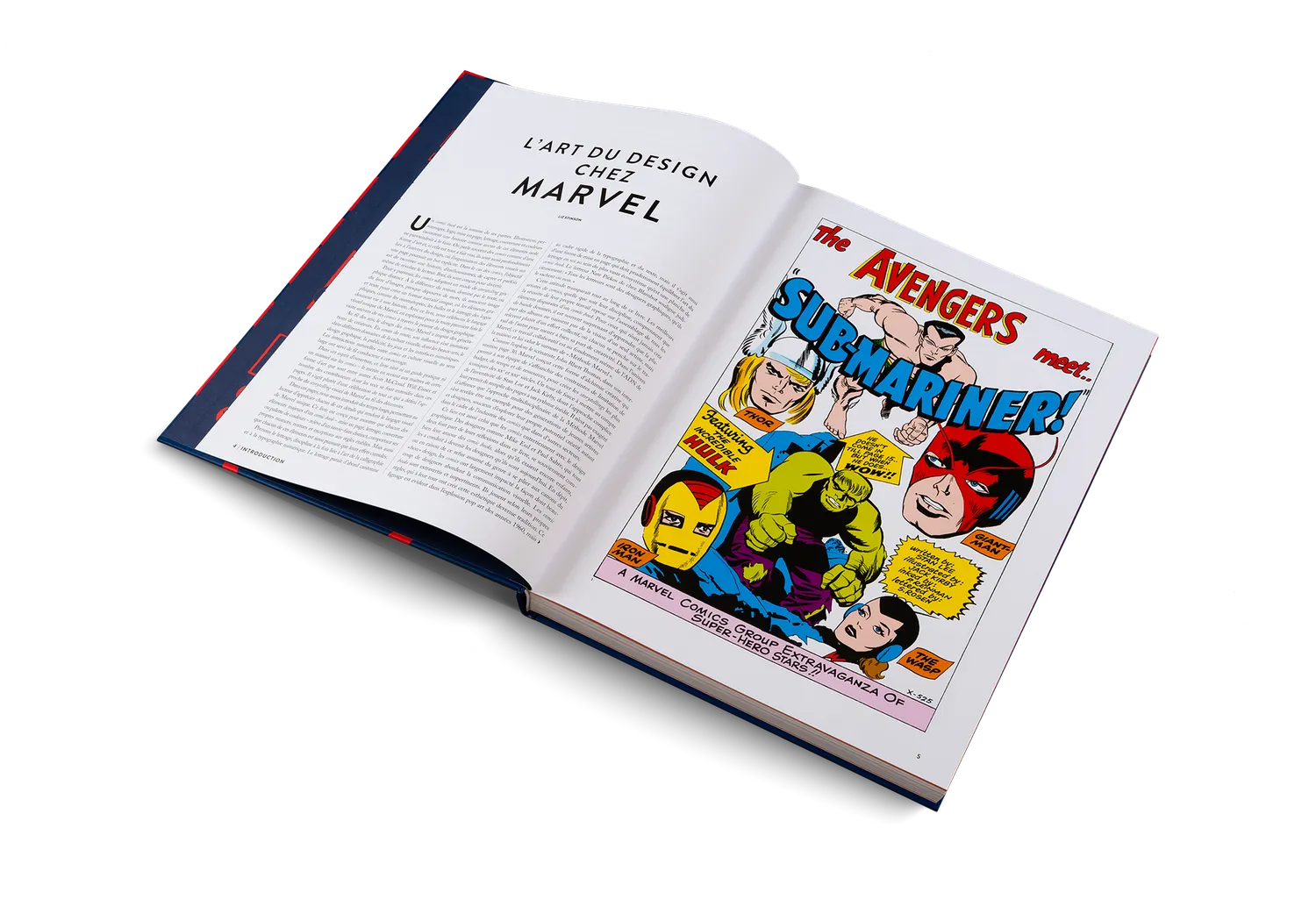 Marvel Une histoire de design Bildband französisch Logos