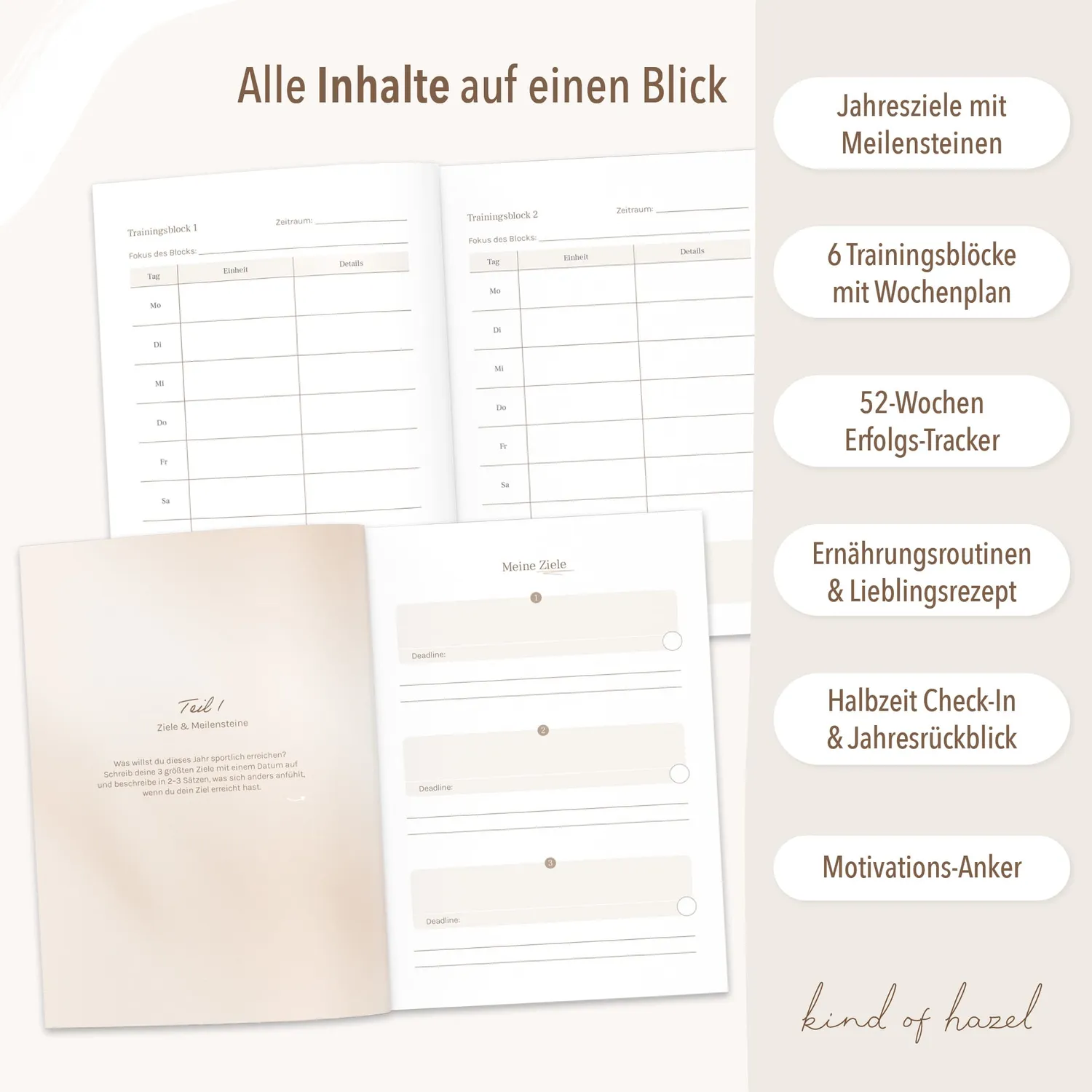 MINTKIND Planer Beiheft Finanzen 24 Seiten