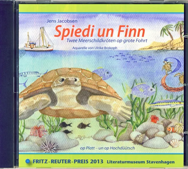 Isensee Niederdt. Literatur Spiedi un Finn Buch mit CD