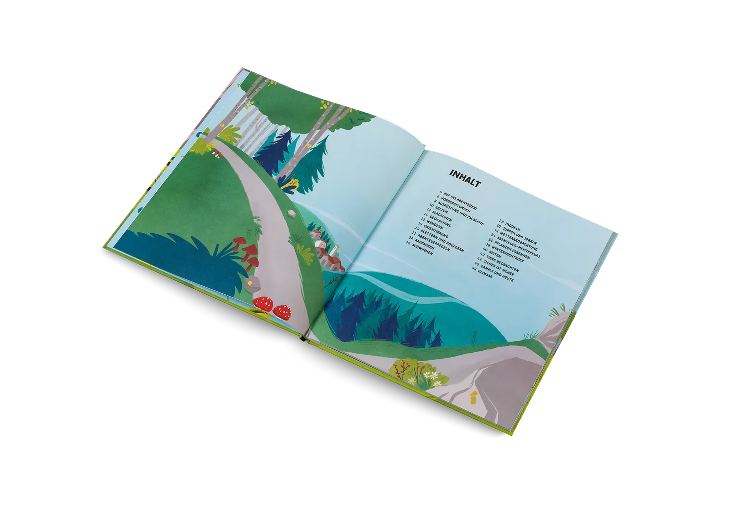 Gestalten Kleine Outdoor-Abenteuer Kinderbuch Natur