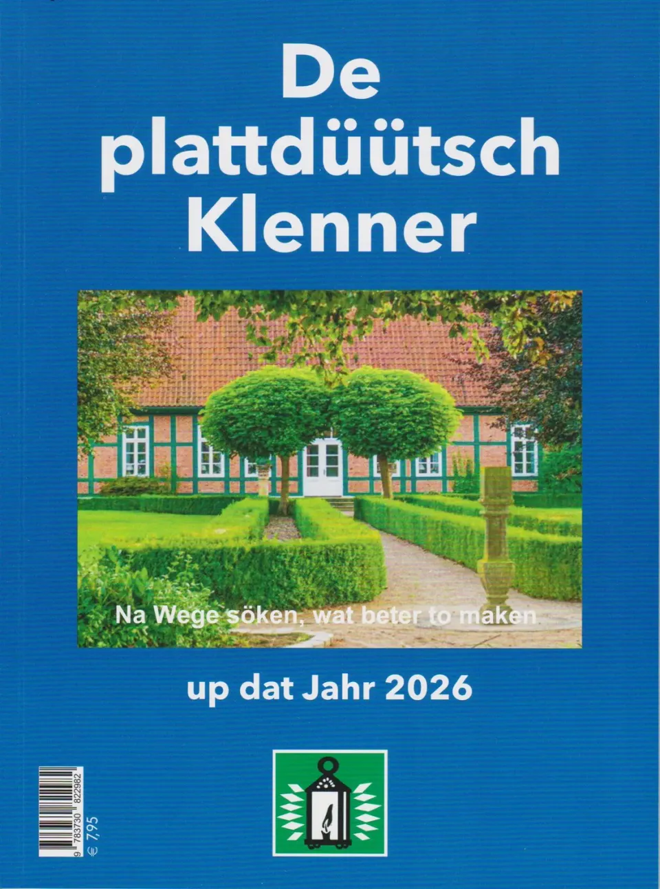 Isensee Literatur De plattdüütsch Klenner 2026 Buch