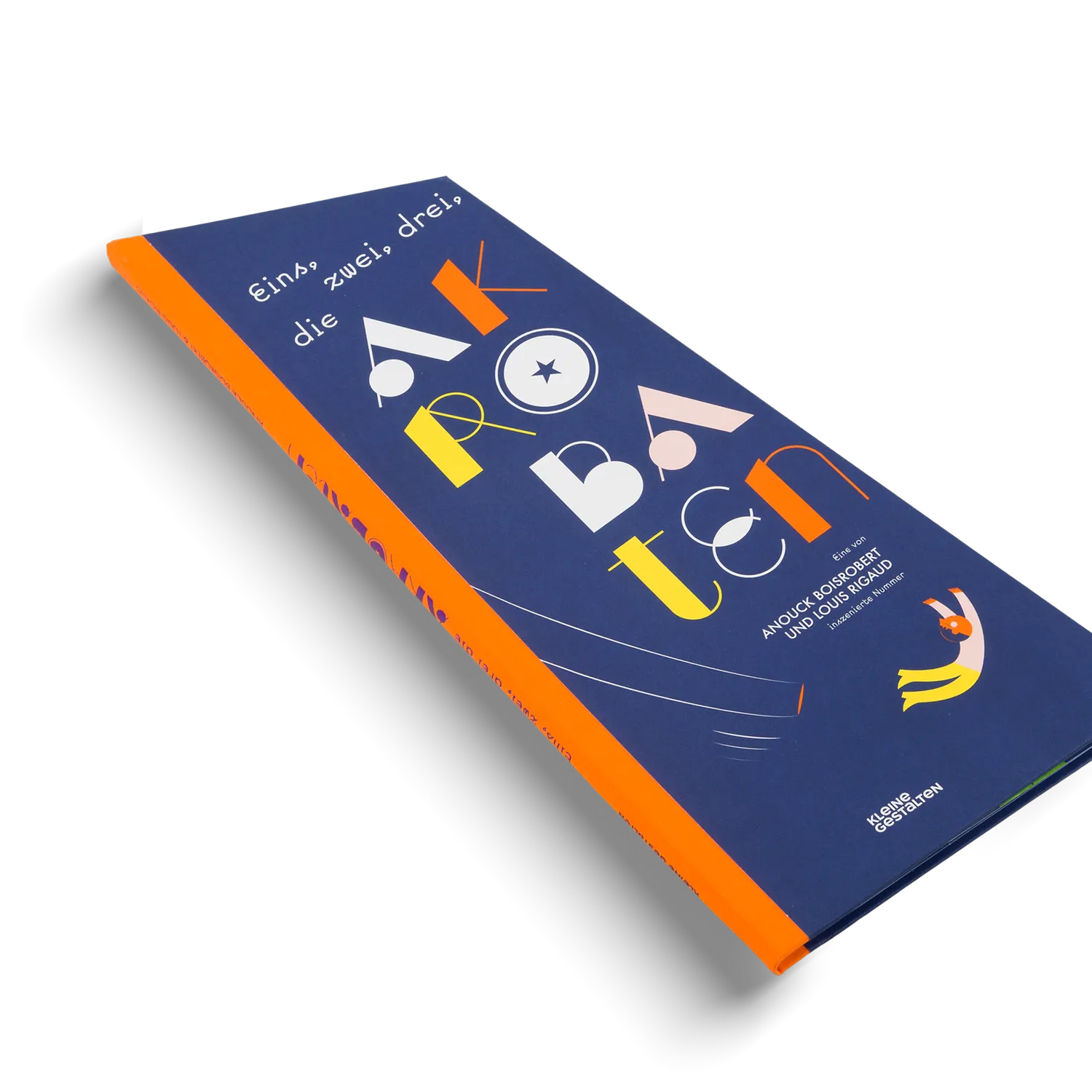 Kleine Gestalten Eins zwei drei die Akrobaten Pop-up-Buch