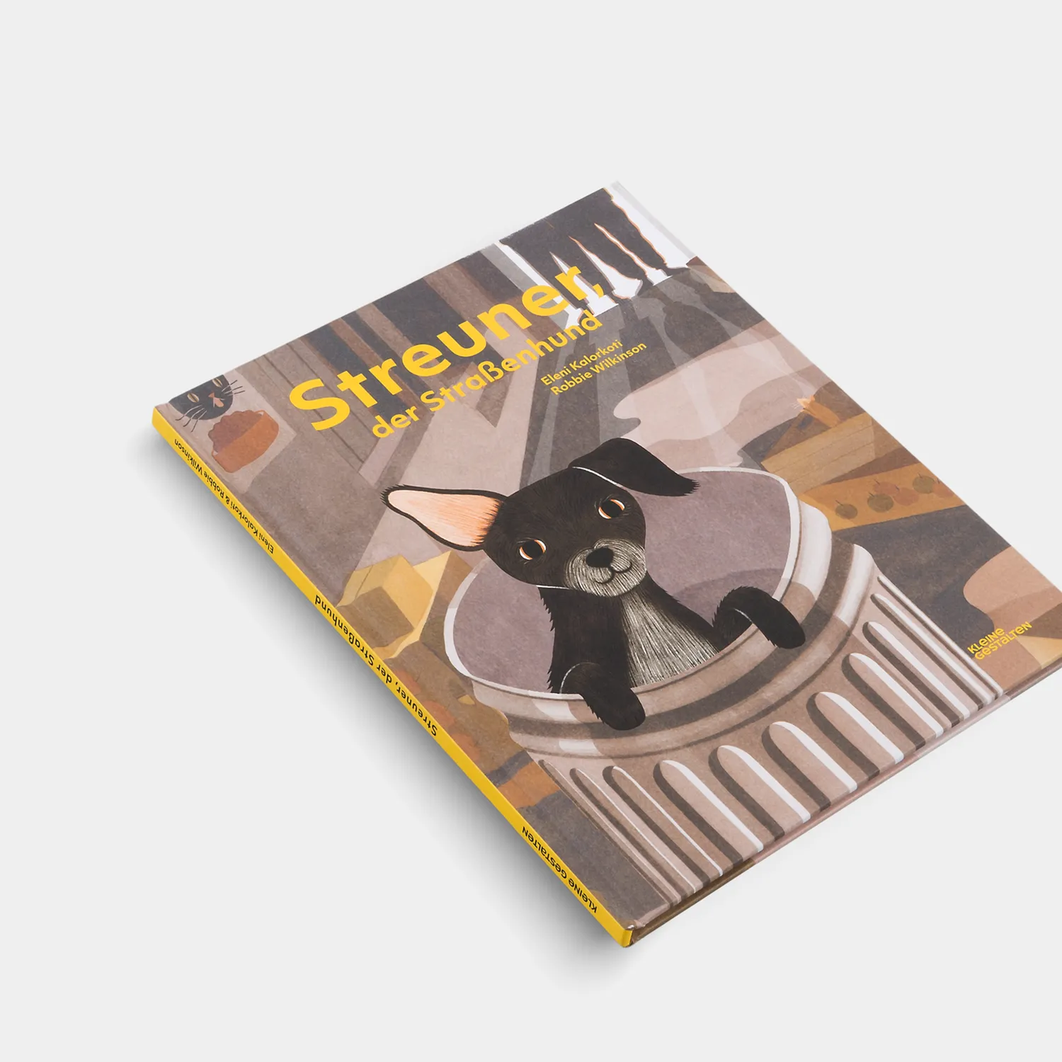 Gestalten Streuner der Straßenhund Kinderbuch 5-7 Jahre