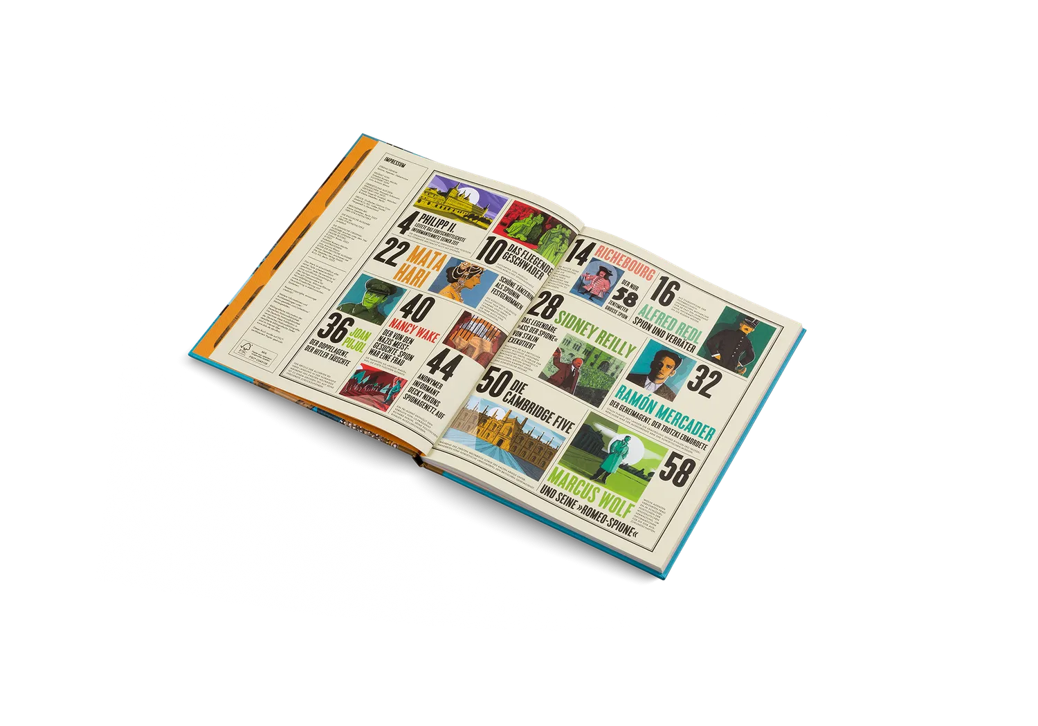 Gestalten Streng Geheim Kinderbuch Spione gebunden