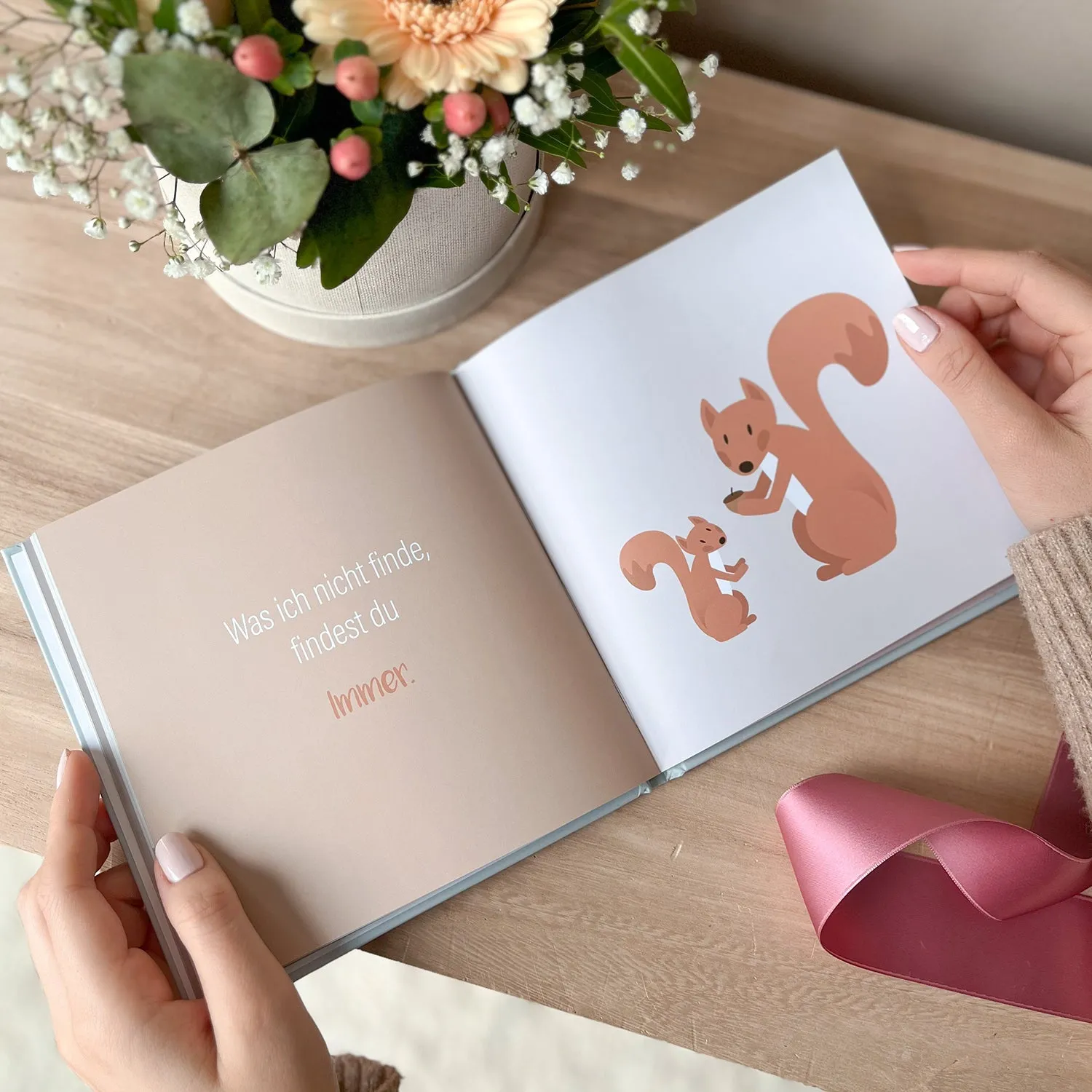 MINTKIND Mama Du bist toll Geschenkbuch 32 Seiten Goldfolie