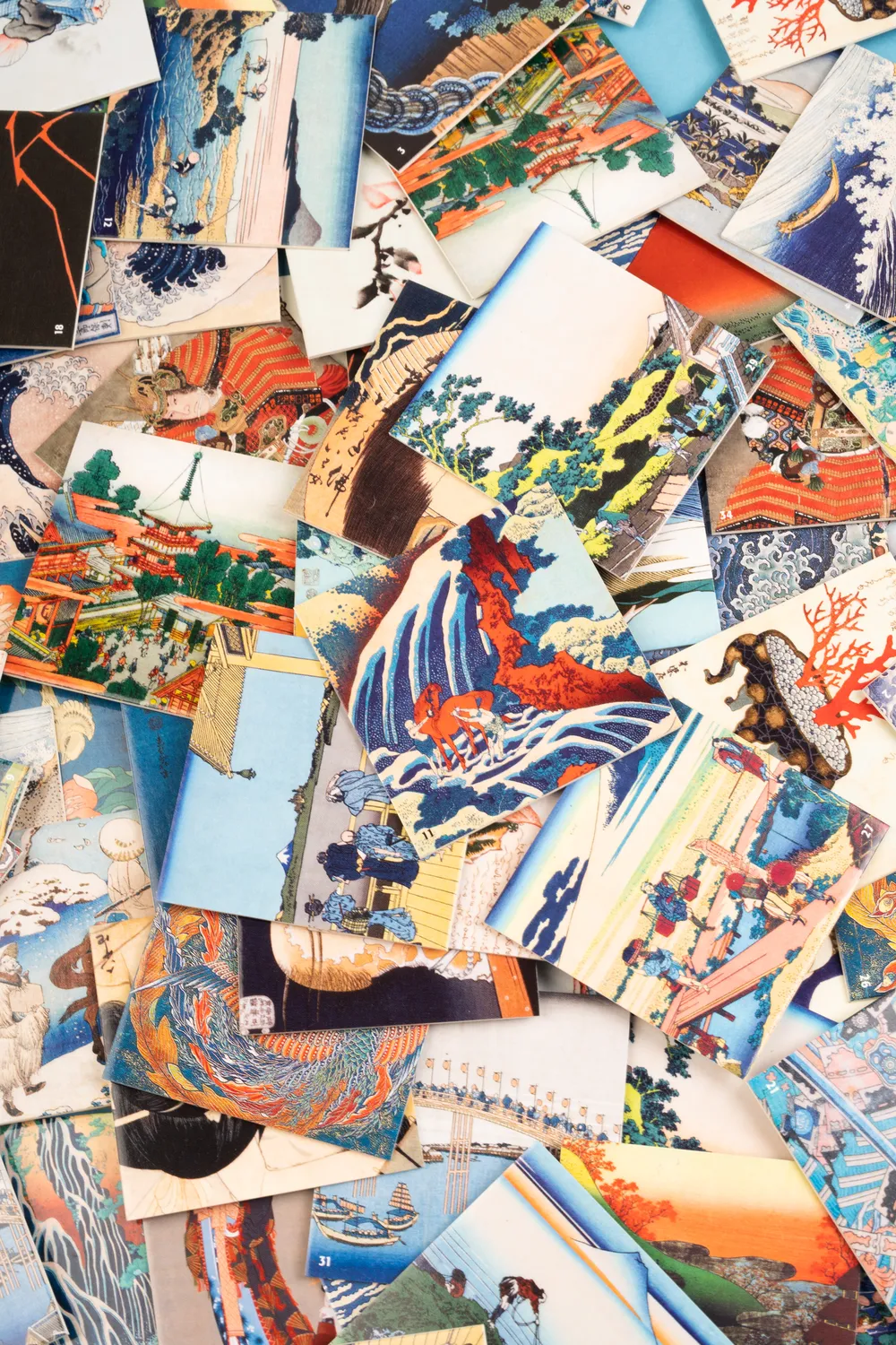 Seemann Henschel Hokusai Memo Spiel 36 Motive Welle