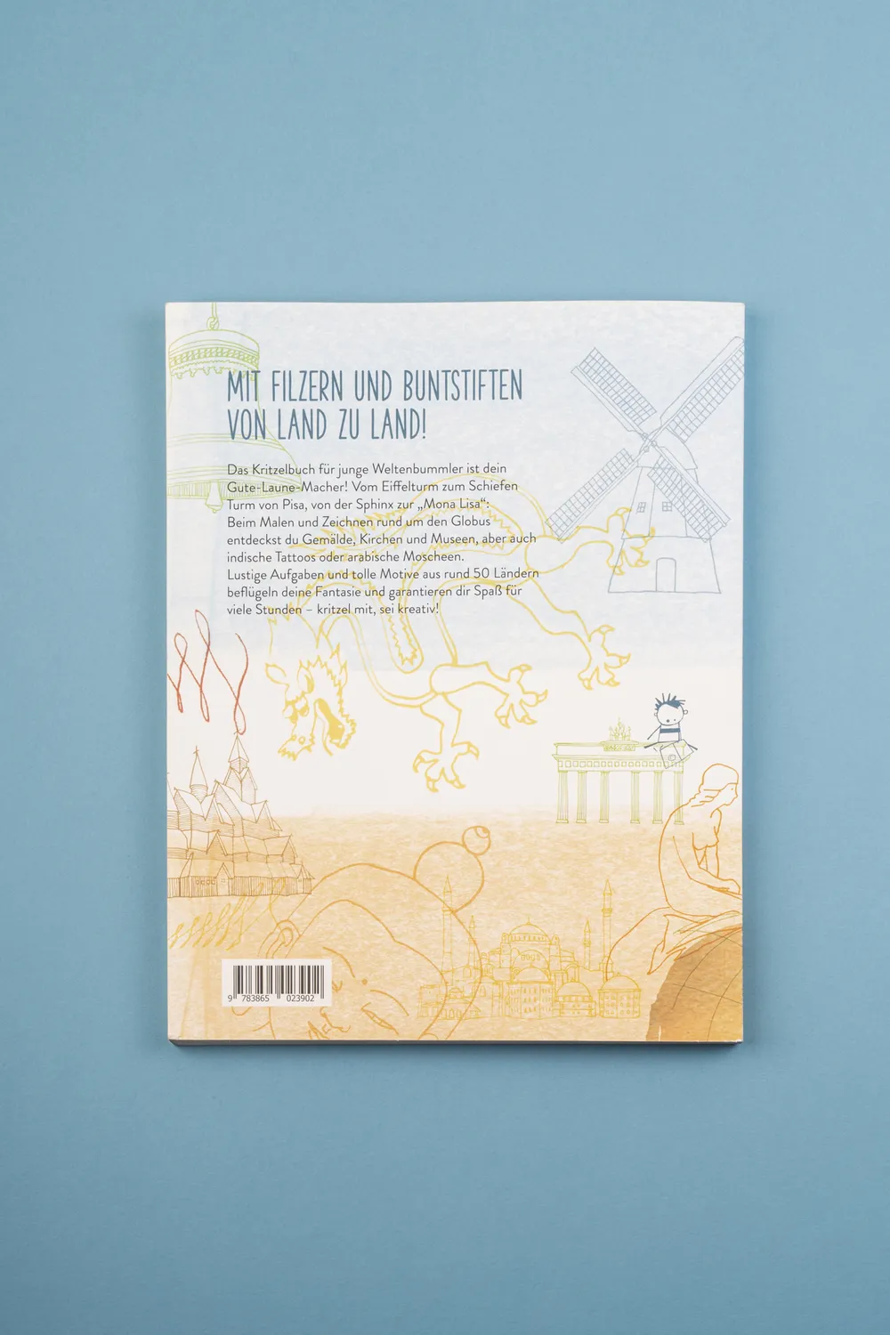 Seemann Henschel Kunstkritzelbuch für Weltentdecker Malbuch Kinder
