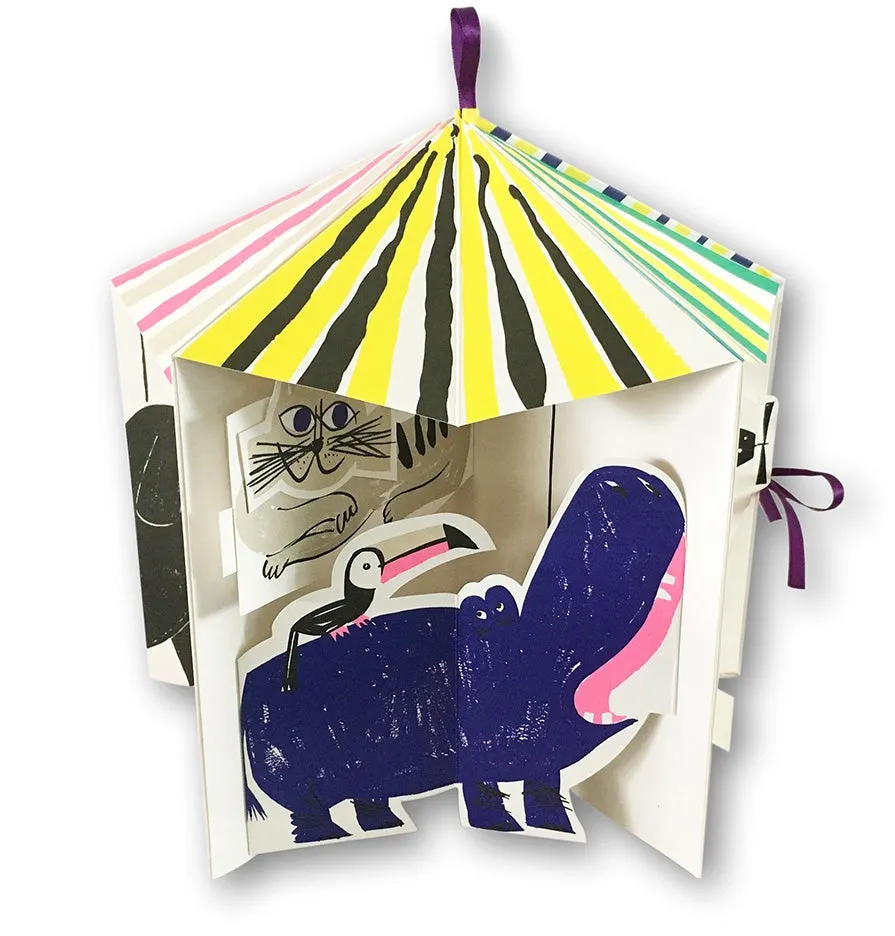 Little Gestalten Das Karussell der Tiere Pop-up-Buch