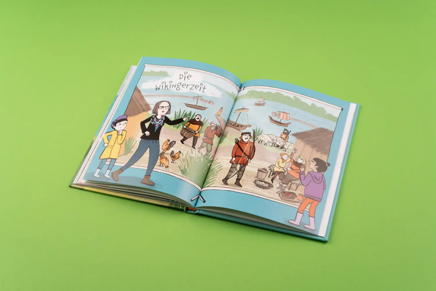Seemann Henschel Wilde Wikinger in Sicht Kinderbuch Haithabu