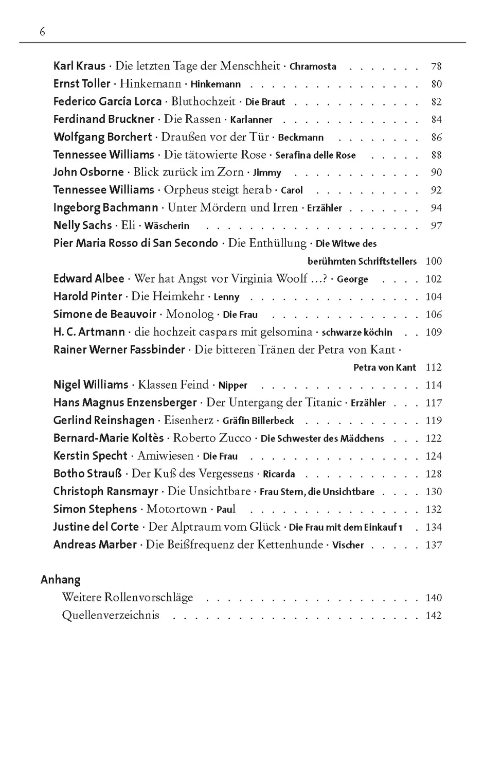 Seemann Henschel 55 zornige Monologe Theaterbuch Vorsprechen