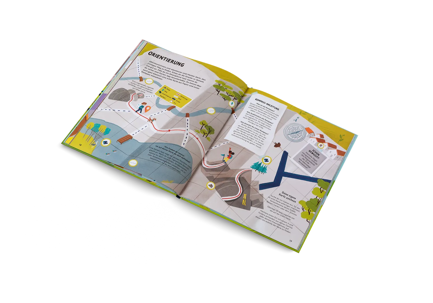 Gestalten Kleine Outdoor-Abenteuer Kinderbuch Natur