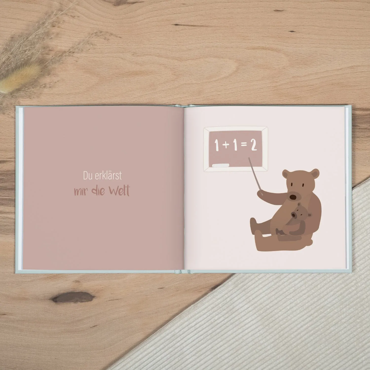 MINTKIND Lieber Onkel du bist toll Geschenkbuch 32 Seiten
