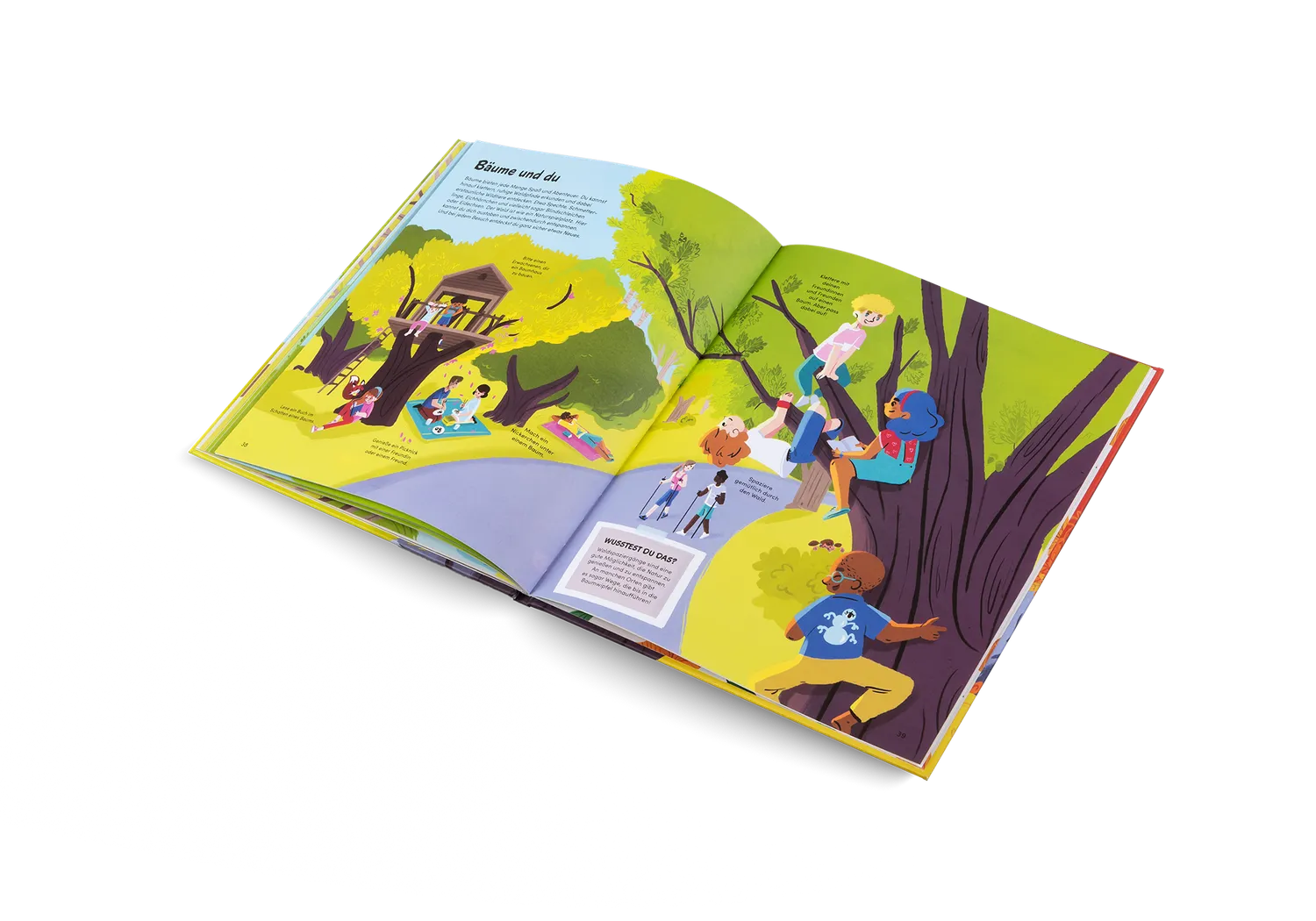 Gestalten Das kleine Buch der Bäume Kinderbuch Natur