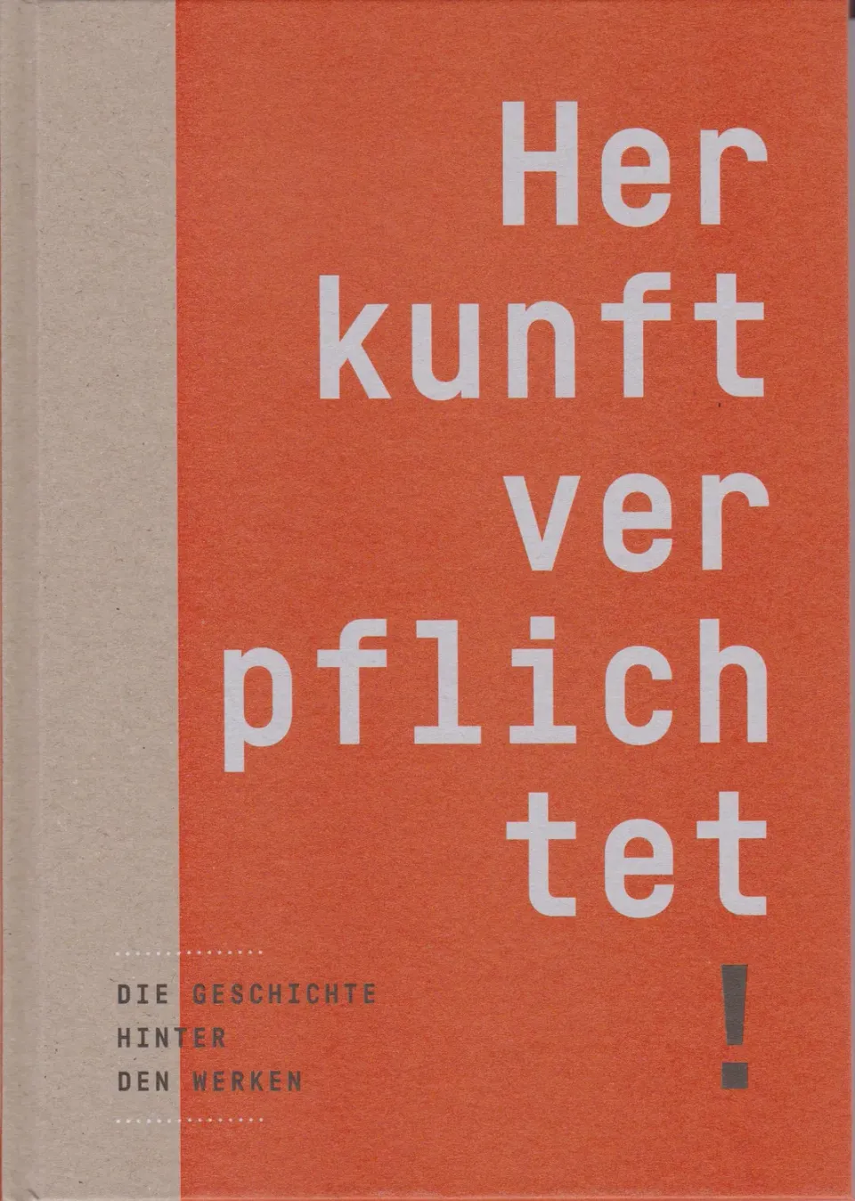 Isensee Kunst Herkunft verpflichtet Buch Ausstellungskatalog