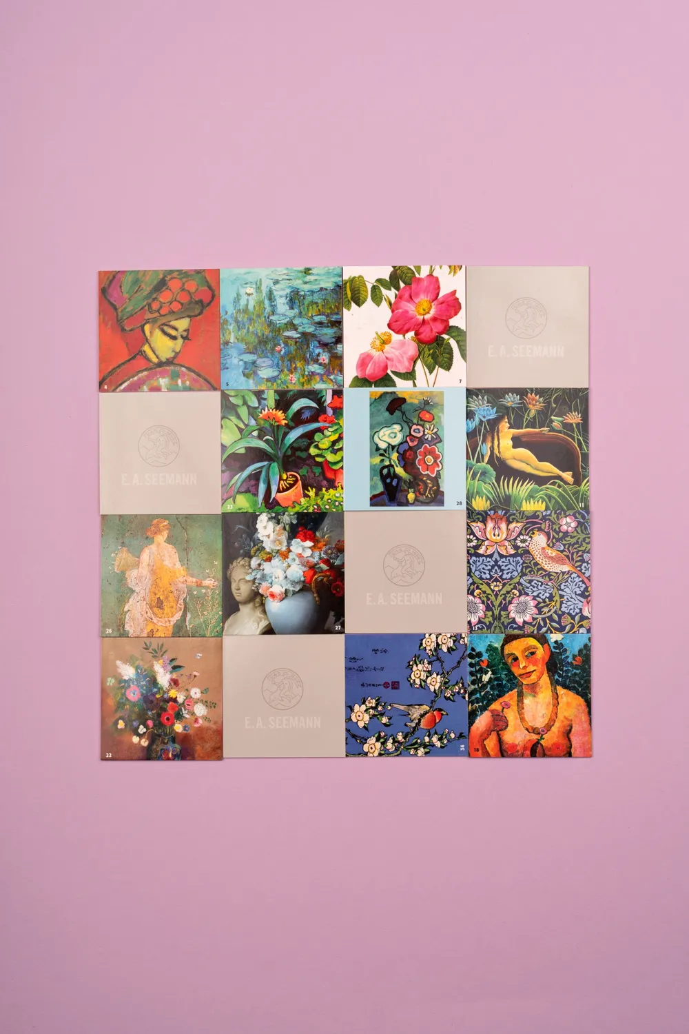 Seemann Henschel Blumen Memo Spiel 36 Kunstwerke