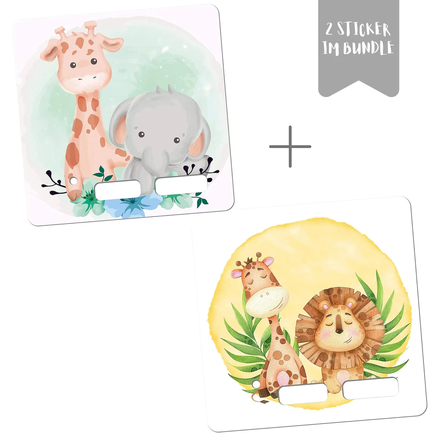 MeinBaby123 Toniebox Schutzfolie 2er Set Giraffe